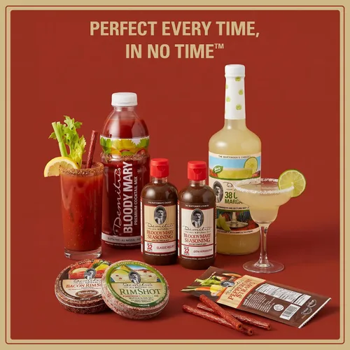 Vista 7 de Demitri's Sal especiada para borde Bloody Mary 4 oz.