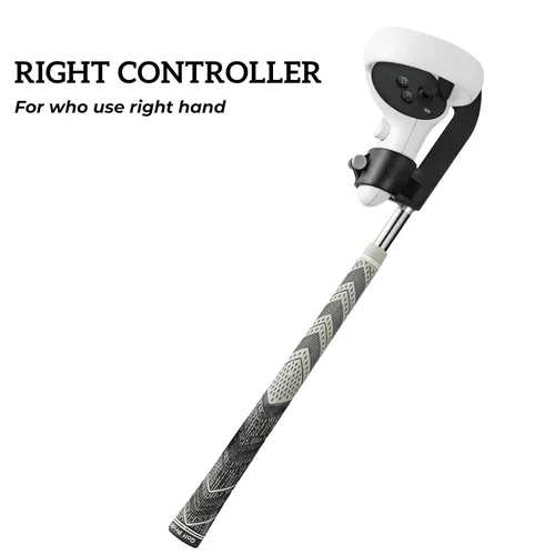 Vista 7 de SUPERVR VR Golf Attachment Club for Oculus Quest 2 Accessories Golf Right Controller