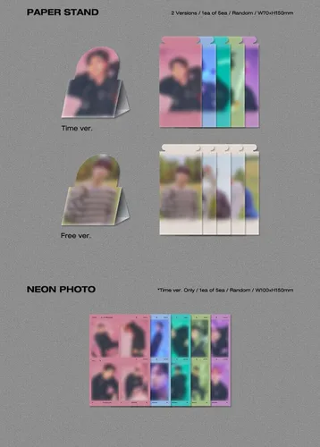 Vista 3 de VICTON CHOICE 8º álbum mini (Time / Free - Random Ver.) K-POP SEALED