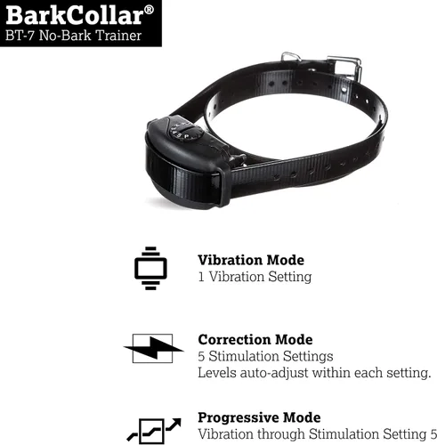 Vista 3 de Dogwatch Collar antiladridos para perros pequeños a grandes, dispositivo de entrenamiento impermeable para control de ladridos con funciones
