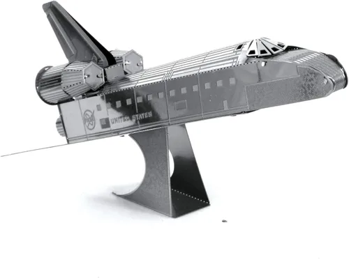 Vista 4 de Fascinations Metal Earth Space Shuttle Discovery - Kit de modelo de metal 3D