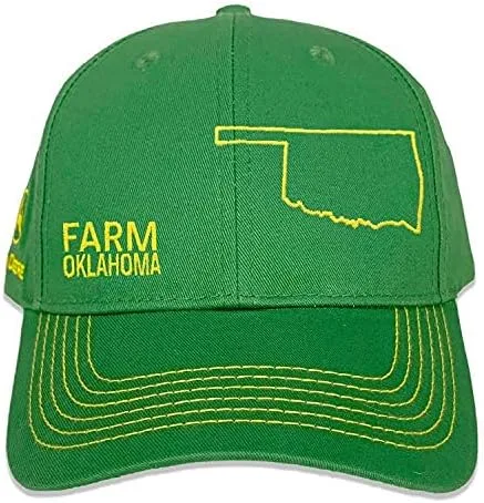 Vista 2 de John Deere Gorro de sarga para niños pequeños