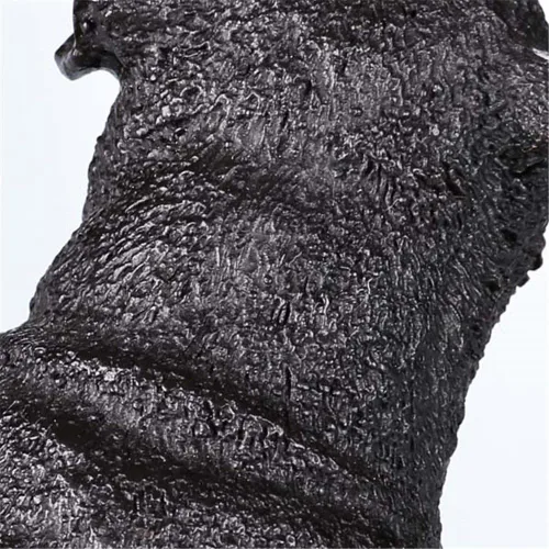 Vista 5 de Estatuas de perro Bulldog Esculturas de bronce TPAL-092 Figuras de metal, 2 piezas 2