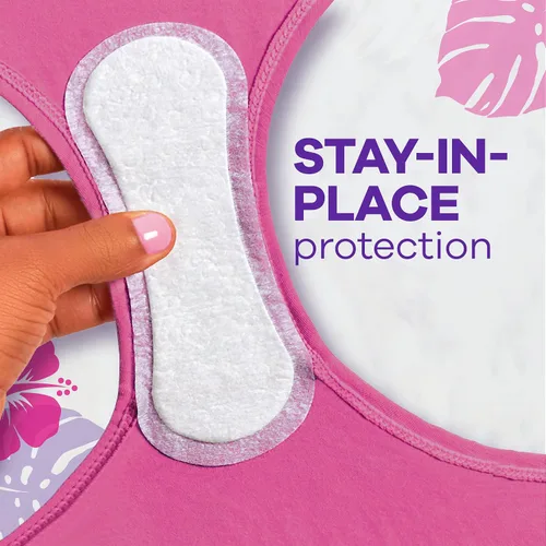 Vista 9 de Always Daily Fresh Thin Liners, absorción regular, protectores de braga sin perfume, 864 unidades, paquete de 4