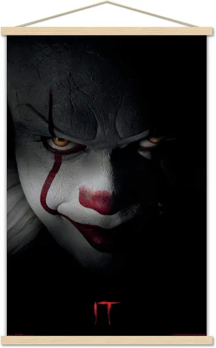 Vista 15 de Trends International IT-Pennywise - Póster de pared, 14.725 x 22.375 pulgadas, versión enmarcada de madera de granero