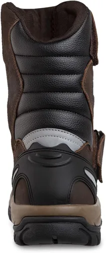Vista 6 de WORKLAND 77418 Motorcycle Boots for Men - Work Boots For Men - Combat Tactical Mens Boots - Biker Boots for Touring, Sports - Full Leather
