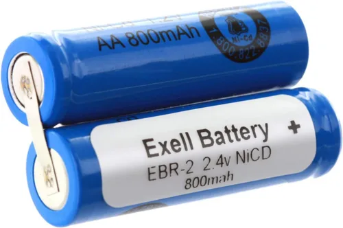 Vista 2 de Exell Battery Razor - Batería compatible con Remington Wer 6000 Wer 6200 Wer 8000 XLR 3000 XLR 930 Dt42