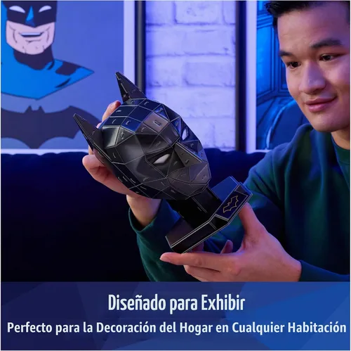 Vista 6 de 4D Build, Kit de modelo 3D de DC Batman con soporte, artículos coleccionables de Batman y decoración de escritorio, rompecabezas para adultos
