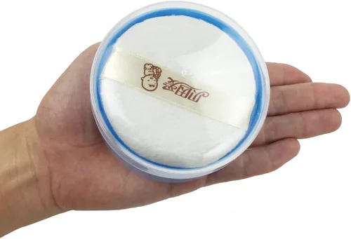 Vista 5 de topwon 3.5" bebé after-bath borla Kit Contenedor Dispensor Caso con Sifter