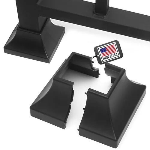 Vista 12 de Cubierta para base de poste de cubierta – Base de zapatos duradera a presión que transforma instantáneamente las patas de la mano y la escalera