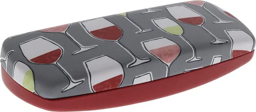 Vista 60 de Ron's Optical Clamshell - Funda rígida para lentes de lectores de marcos pequeños a medianos para mujeres y hombres