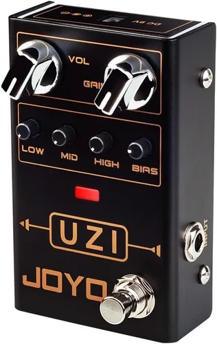 Vista 20 de JOYO Amp Simulator - Pedal de guitarra, modelos de 9 amperios con doble canal y 18 tonos, IR Cab Sim, salida XLR y bucle FX, bypass