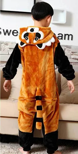 Vista 5 de YOLSUN Kids Animal Halloween Costume Deluxe Kids Onesie Dress up for BoysGirls