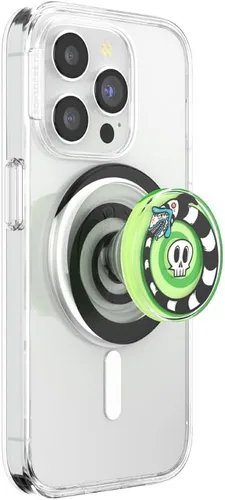 Vista 23 de Agarre para teléfono de PopSockets con soporte expansible, agarre adhesivo, PopSocket de Halloween - Colmillo Colmillo Tástico