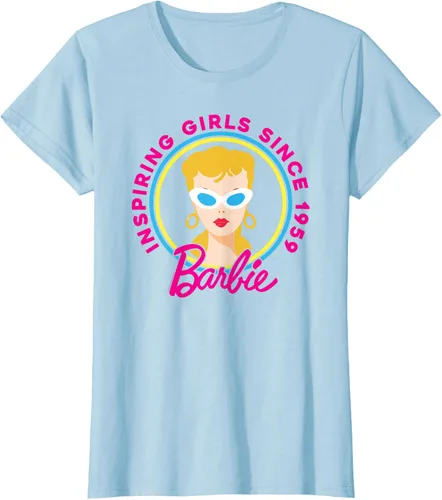Vista 27 de Barbie - Camiseta inspiradora del 60 aniversario para niñas desde los 59 Negro