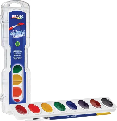 Vista 3 de Prang Juego de acuarelas lavables, Colores clásicos