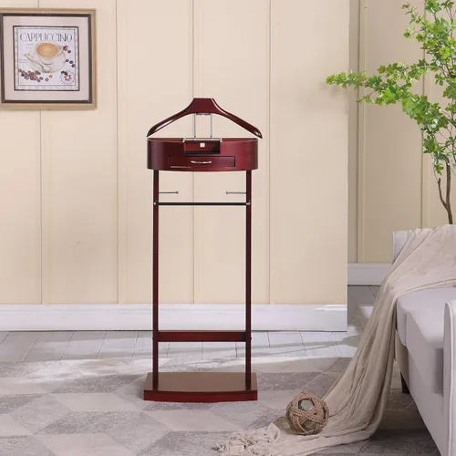 Vista 2 de Proman Products VL16646 Valet Stand, Caoba