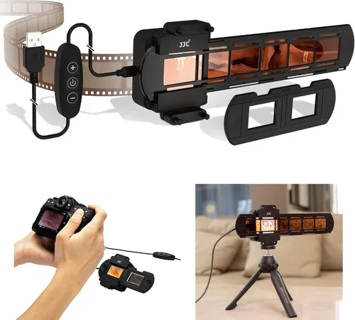 Vista 10 de Juego de adaptador de digitalización de película con luz LED reemplaza al Nikon ES-2 Convierte película negativa de 35mm y diapositivas a fotos