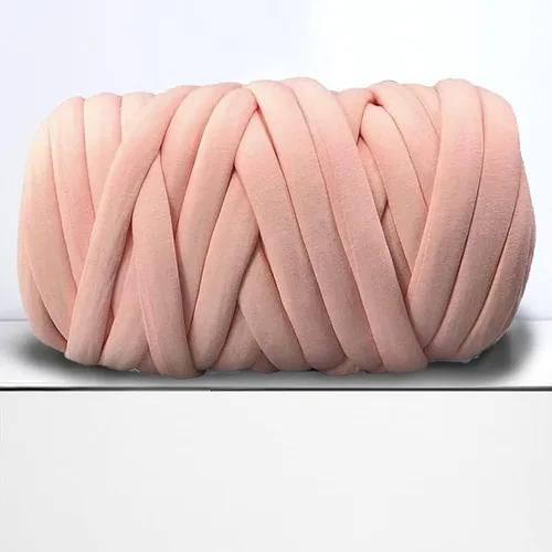 Vista 14 de Hilo grueso para tejido de brazo gigante para manta de nudo trenzado, hilo grueso jumbo tuerce tubular Ya rn suave extra grueso Yar n, tejido Gris