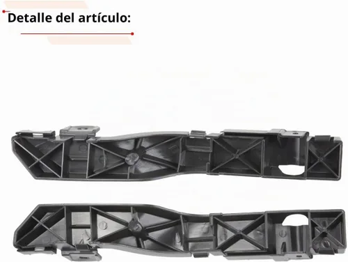 Vista 4 de RLB-HILON Soporte de Parachoques Delantero Compatible con Dodge Journey 2009 2010 2011 2012 2013 2014 2015 2016 2017 2018 Año, para 5178411AD