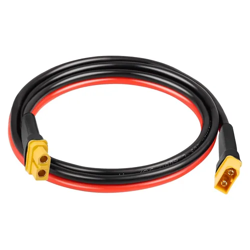 Vista 18 de Cable de extensión XT60 de 10 AWG de 1 pie, 2 unidades, 2, 3, 5, 10, 10, 15, 20, 25, 30, 35, 40, 50, 75, 100 pies, conector hembra a macho XT60