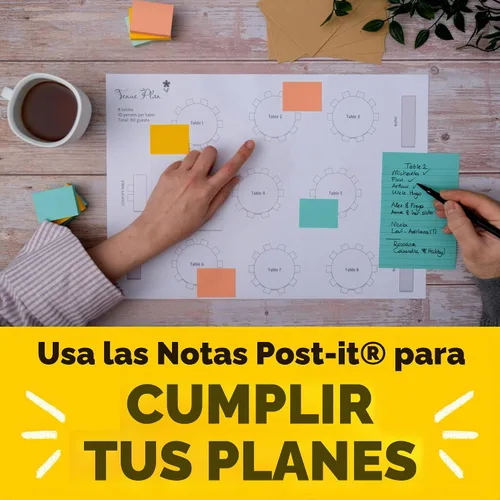 Vista 7 de Post-it - Notas adhesivas de 5 x 8 pulgadas, Marseille Collection Material escolar y productos de oficina