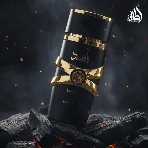 Vista 6 de Lattafa Perfume Importado de Larga Duración de Lujo en Spray Asad Premium Fragancias Refrescantes de Oud y Almizcle Eau De Parfum 100 ml Perfume