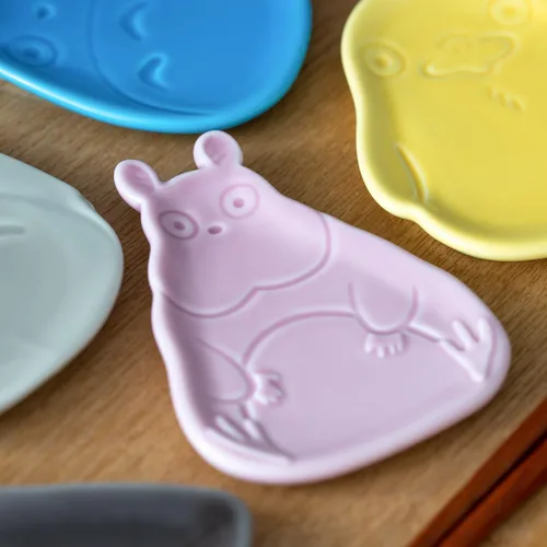 Vista 4 de Studio Ghibli - El Viaje de Chihiro - Ratón BOH, Plato Pequeño de Porcelana Benelic