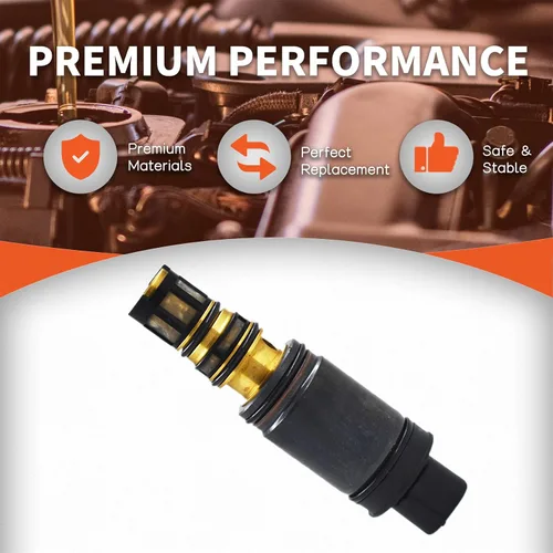 Vista 3 de Labwork Compresor de CA Reemplazo de válvula de control electrónico para Toyota Corolla 2011-2013 TSE14C