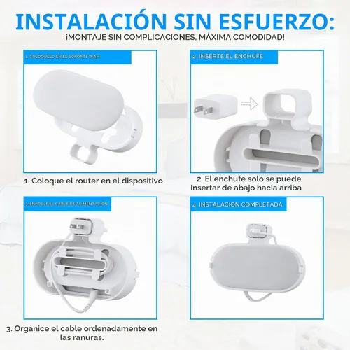 Vista 7 de Soporte universal para transmisor de TV para Google TV Streamer 4K - Instalación sin taladros Diseño que ahorra espacio con funda de protección