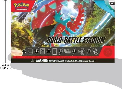Vista 4 de Pokémon TCG: Escarlata y violeta: Paradox Rift: Estadio de construcción y batalla