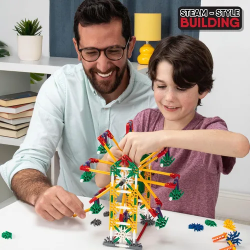 Vista 9 de K'NEX - Set motorizado Power & Play, 529 piezas, construcción STEM, set de construcción para niños, a partir de 7 años
