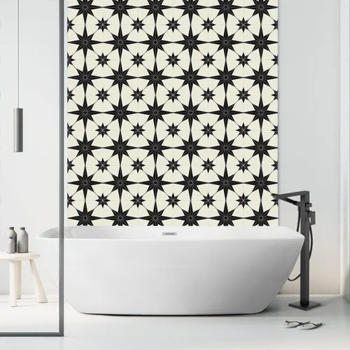 Vista 6 de 16 calcomanías decorativas para azulejos estilo mandala, autoadhesivas, removibles, para salpicaduras, cocina, baño, muebles, escaleras, decoración