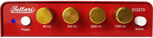 Vista 2 de EQ570 Ecualizador de Audio Negro