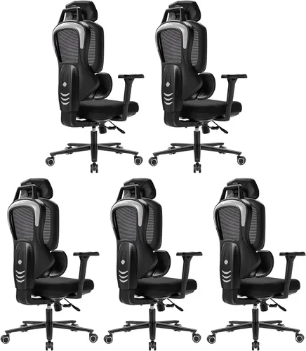 Vista 9 de EUREKA ERGONOMIC Typhon - Silla ergonómica de oficina, sillas de escritorio de oficina en casa, sillas de juegos para adultos, silla de oficina