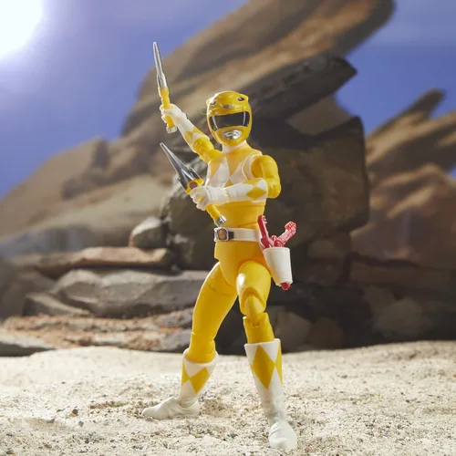 Vista 6 de Power Rangers Lightning Collection - Figura de acción coleccionable (6 pulgadas), color amarillo