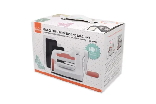 Vista 6 de Bira Craft Troquelado & Embossing Machine Combo, Mini máquina troquelada, ranura de alimentación de 3 1/8 "para papel de 3" y otros