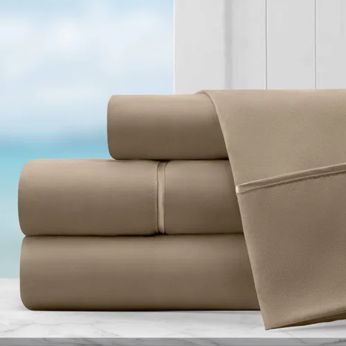 Vista 8 de Sábanas Flex Top Split Head Queen para cama ajustable de 800 TC-100% algodón, 4 piezas, sábanas divididas medias superiores para dormir número cama