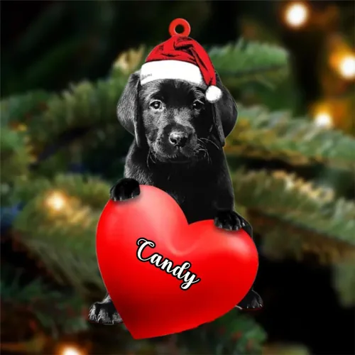 Vista 47 de Adornos de Navidad personalizados para perros, nombre personalizado, adorno de Malamute de Alaska, adornos acrílicos, regalos de Navidad, amantes