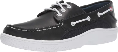 Vista 11 de Sperry Billfish™ - Zapato náutico de cuero de 3 ojales para hombre Negro