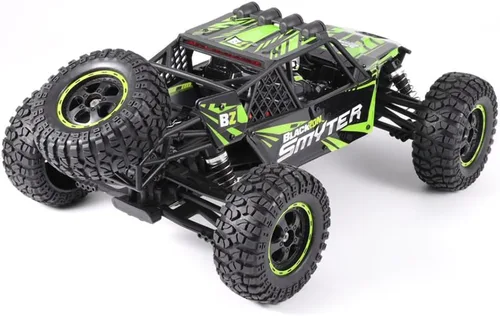 Vista 4 de BlackZon 540114 Smyter 1/12 4WD Electric Desert Buggy - RTR - Verde