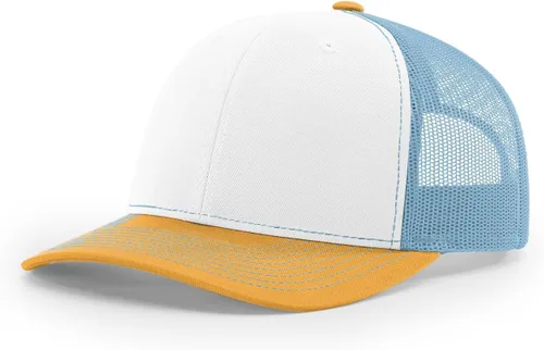 Vista 111 de Richardson 112 Gorra de Camionero - Gorra Snapback Ajustable Premium - Gorras Richardson en Blanco de Seis Paneles Estructurados Árbol real Max 7