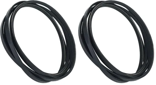 Vista 8 de WE12M29/WE03X29897 Correa de transmisión de tambor de secadora compatible con secadores GE/Hotpoint.