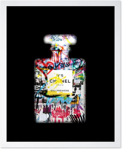 Vista 12 de Monem Art - Póster de moda, estampado de diseñador rosa, arte de zapatos, arte de perfume, arte de lápiz labial, regalo para mujeres y fashionistas