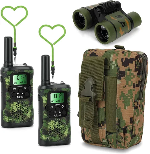 Vista 7 de Walkie Talkies para niños, juguetes para niños de 5 años en adelante, juguetes al aire libre, radio de 2 vías, 22 canales, 3 millas de alcance