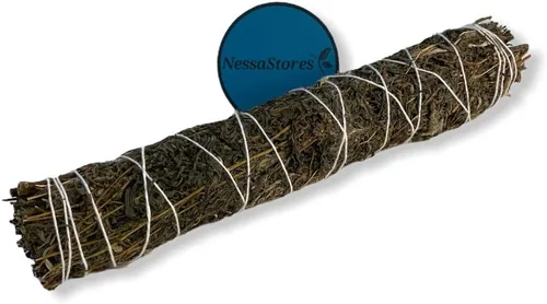 Vista 2 de NESSASTORES - Paquete de incienso para manchas de artemisa de 9 pulgadas #JC-178 (4 piezas)