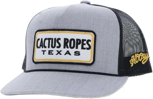 Vista 27 de HOOEY Adjustable Snapback Trucker Hat with Cactus Ropes Logo