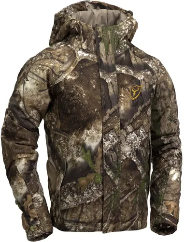 Vista 4 de SCENTBLOCKER Blocker Outdoors - Chaqueta de caza de camuflaje con capucha aislada impermeable y transpirable para jóvenes
