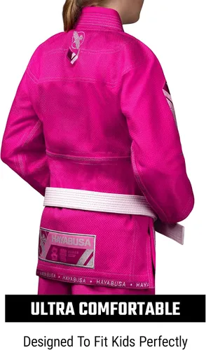 Vista 4 de Hayabusa Ascend Lightweight Jiu Jitsu Gi Kids