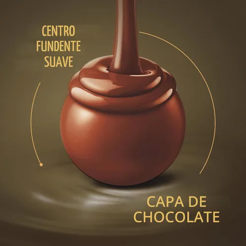 Vista 3 de Lindt Lindor - Trufas de chocolate surtidas de caramelo, bolsa de 15.2 onzas
